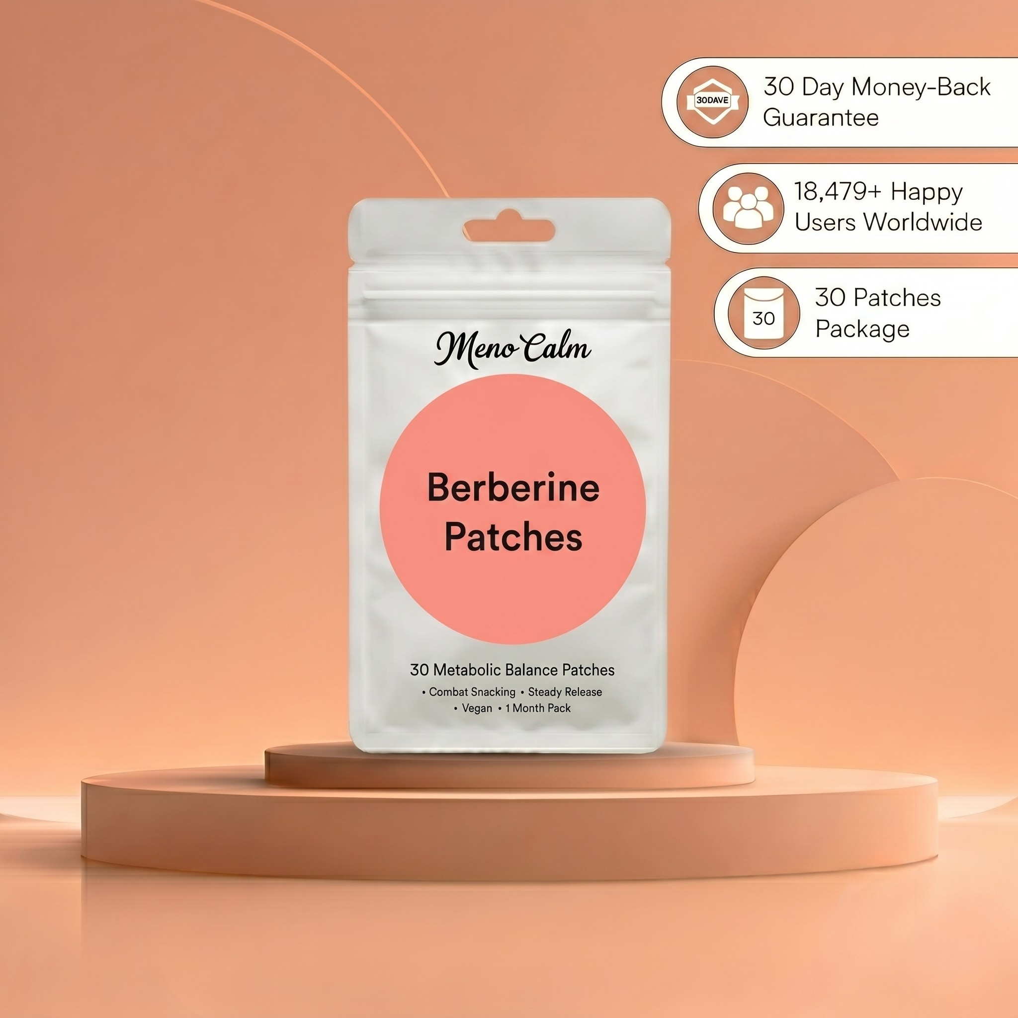 MenoCalm Berberine Patch